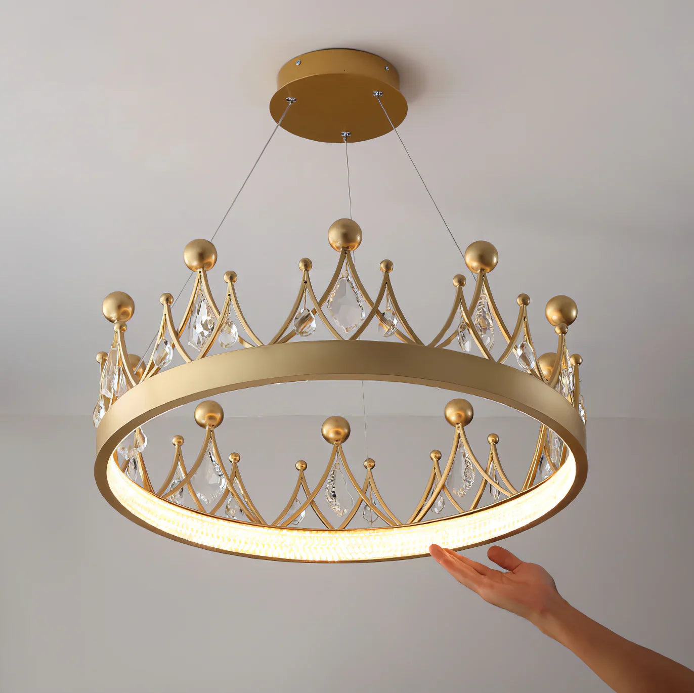 Crown Chandelier