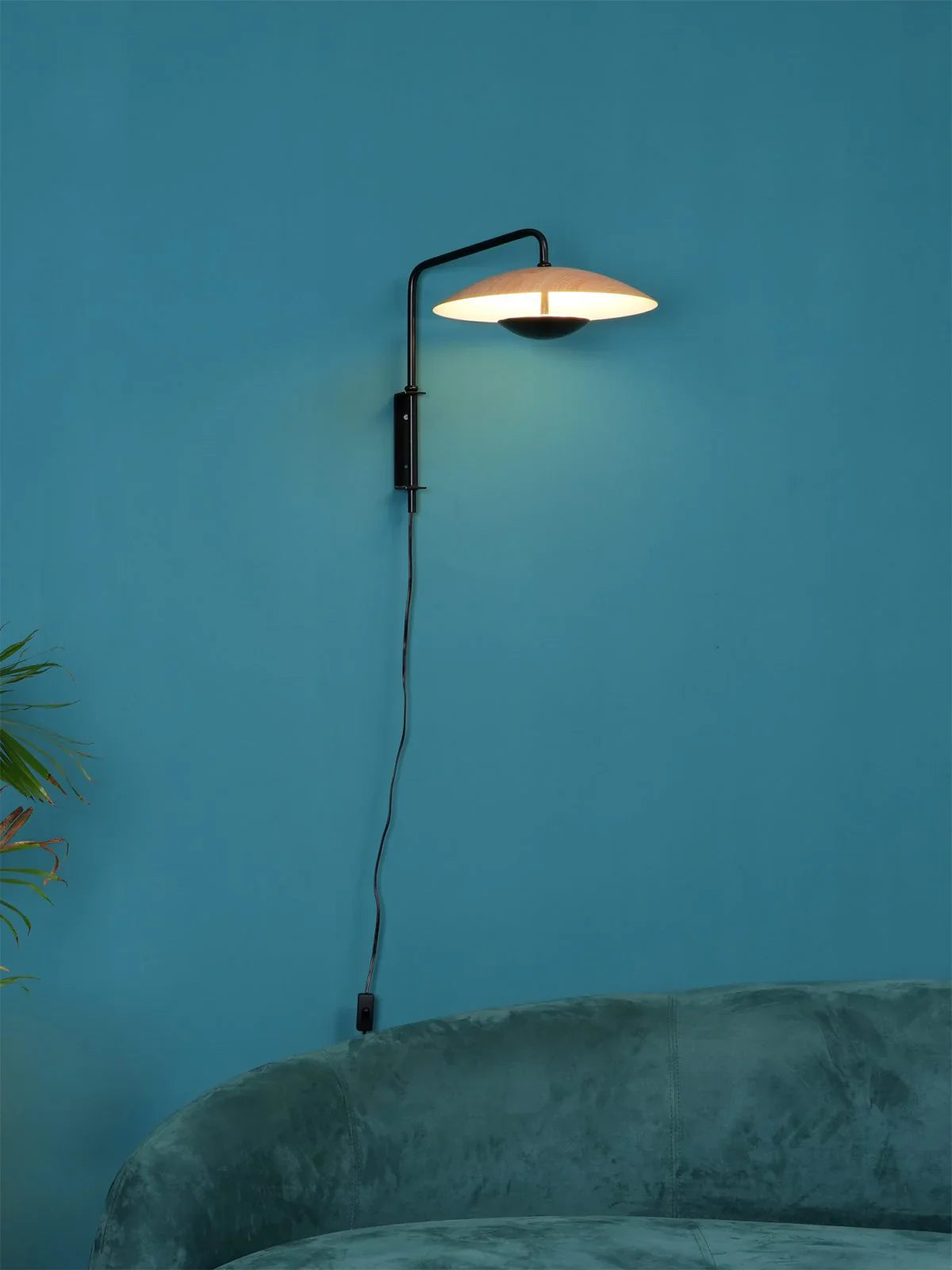 Ginger Plug In Wall Lamp