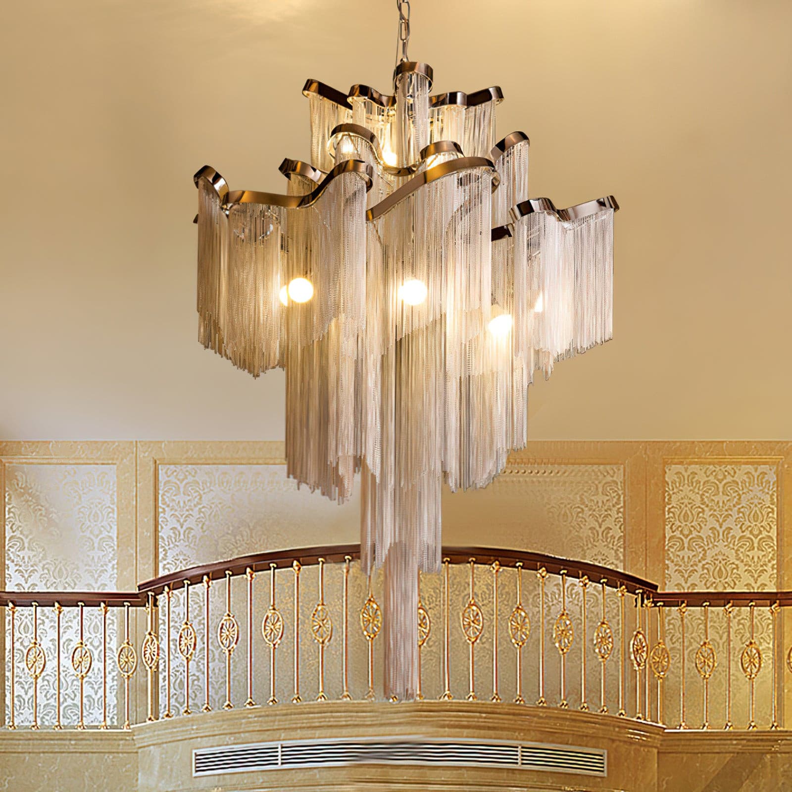 Fringe Chandelier