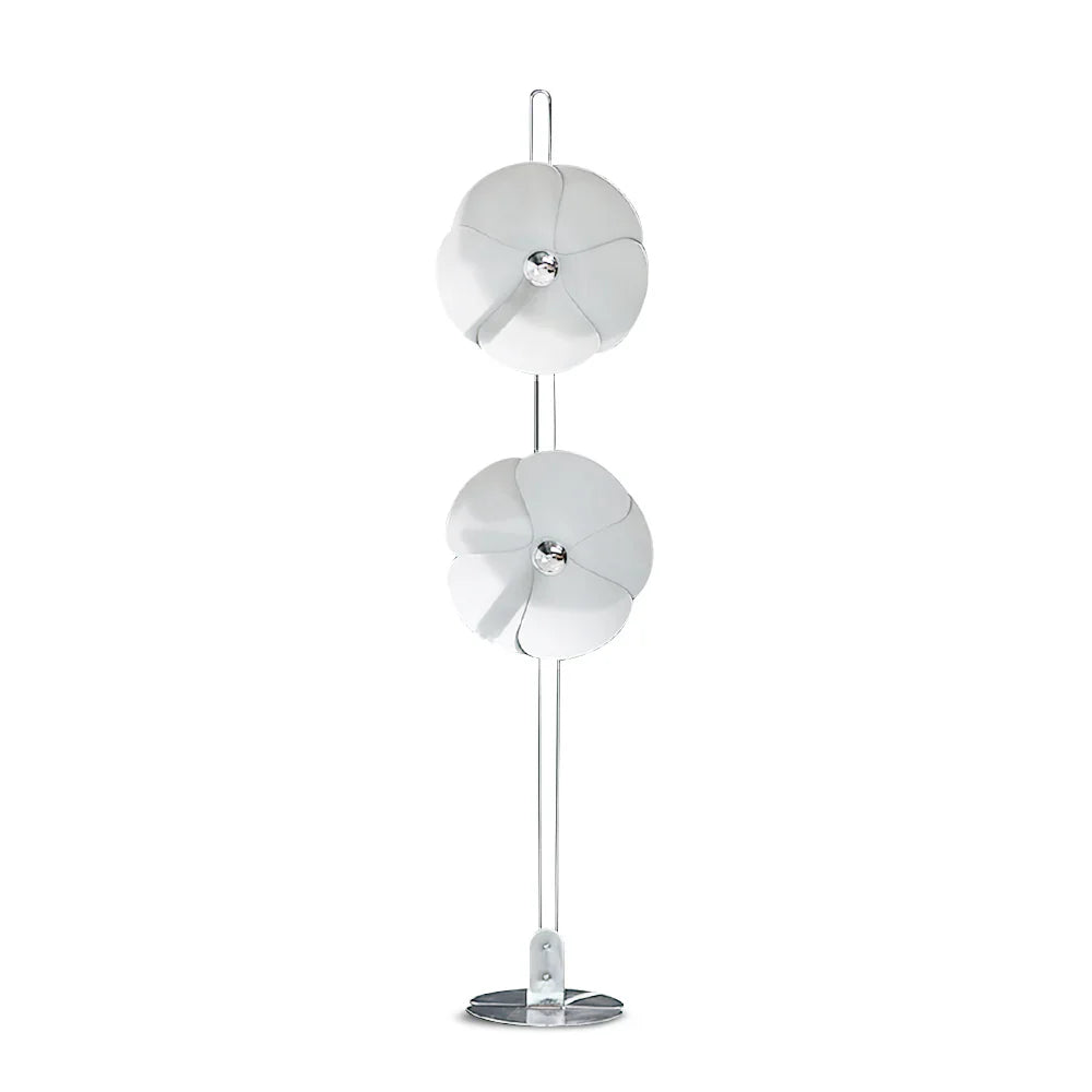 Flower Silver Floor Lamp