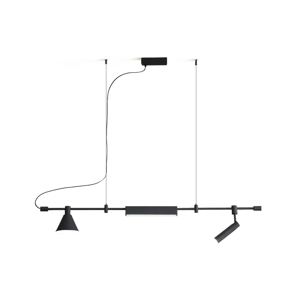 Horizontal Linear LED Pendant Lamp