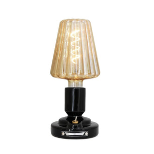 Mushroom Glass Desk Lamp