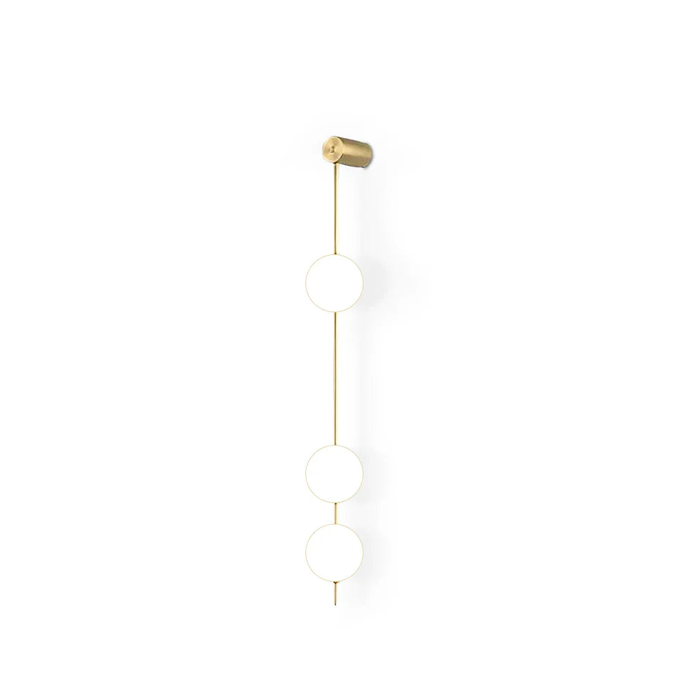 Vertical Balls Wall Lamp