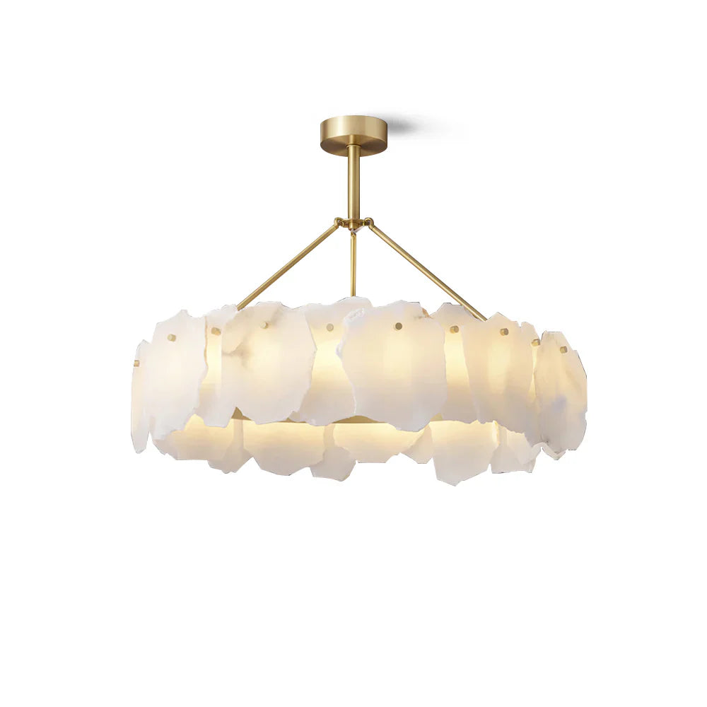 Burton Alabaster Chandelier