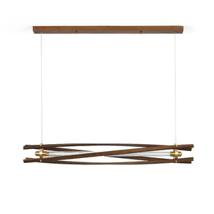 Axis Wood Chandelier