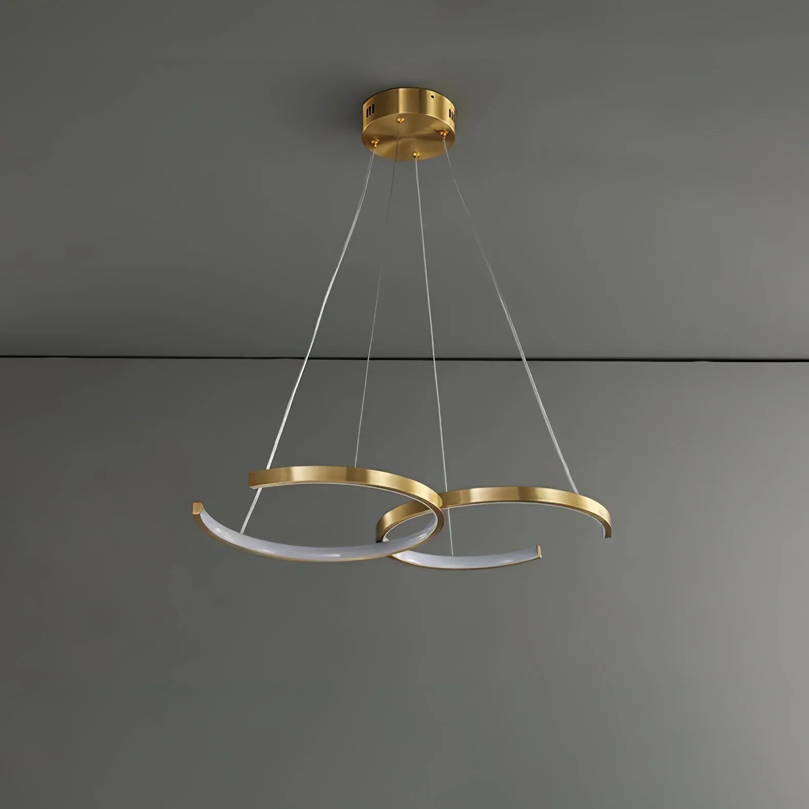 Double Rings Pendant Light