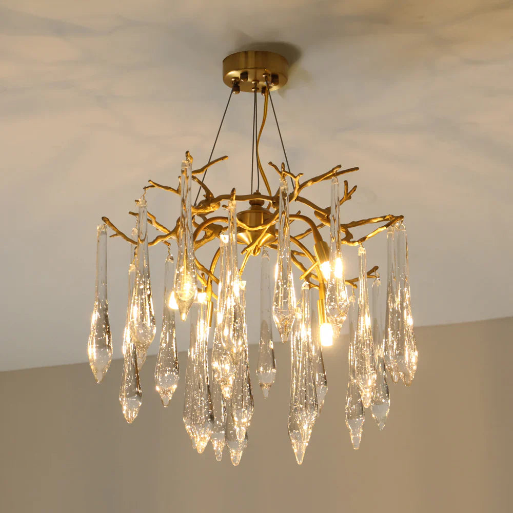 Branchs Brass Chandelier