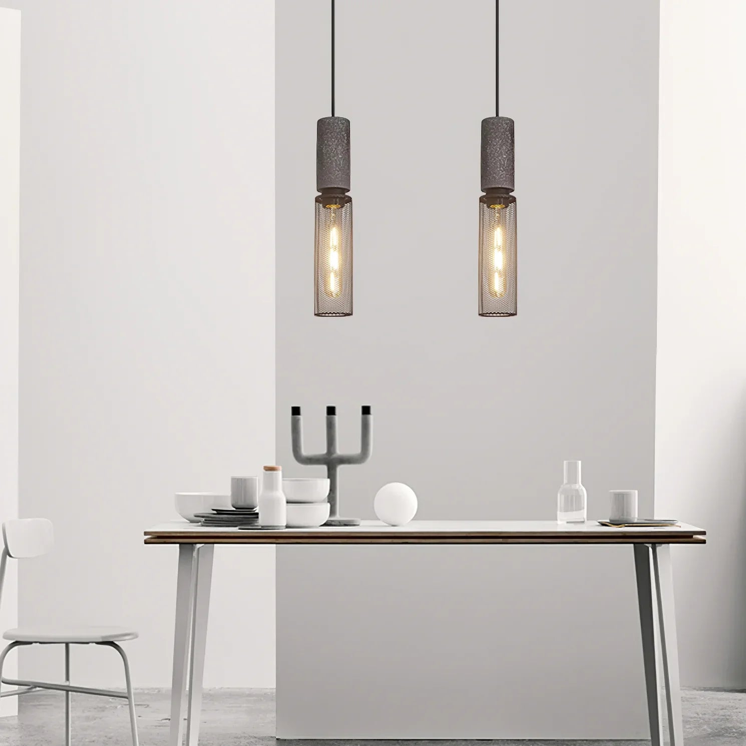 Concrete Industry Pendant Lamp