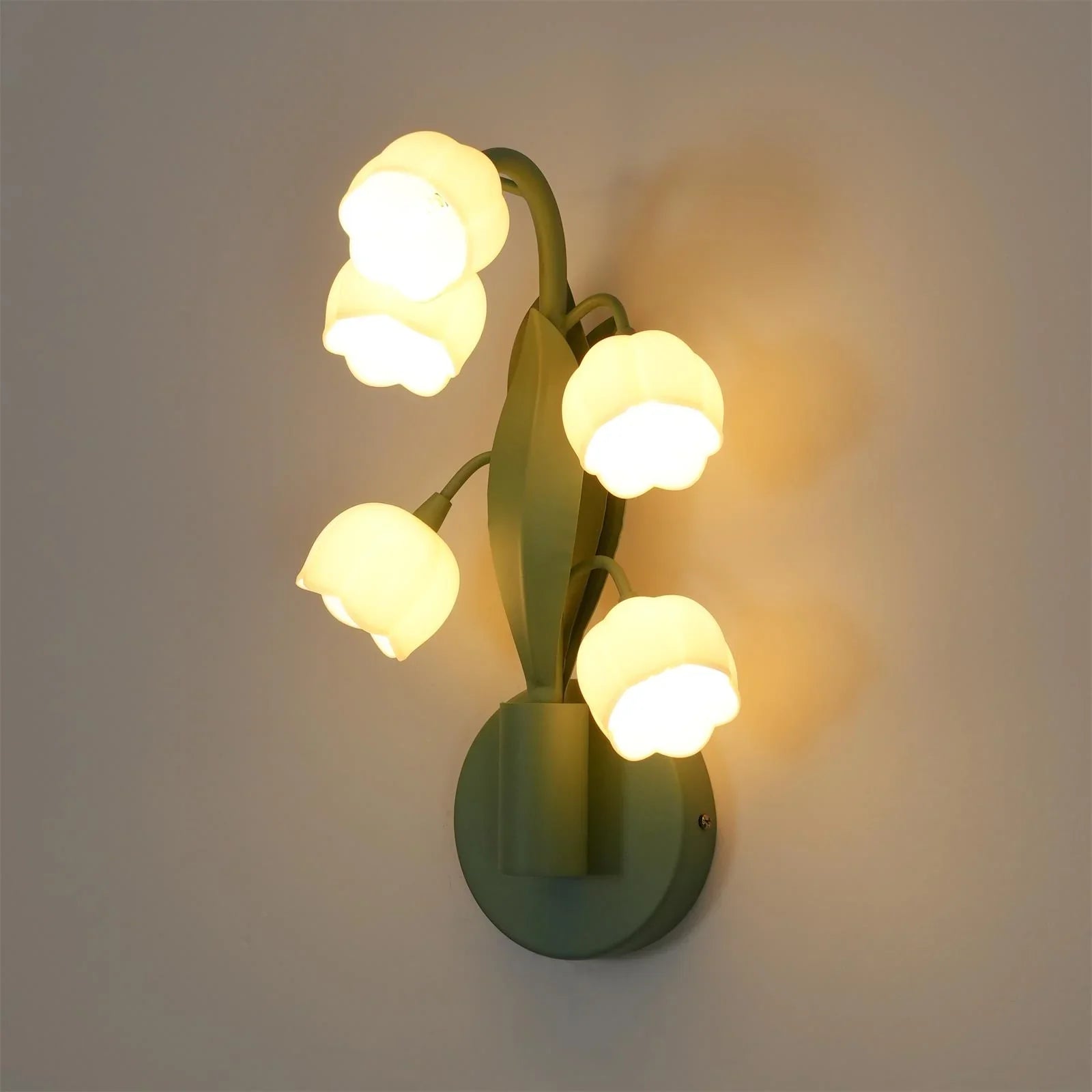 Bell Orchid Wall Lamp