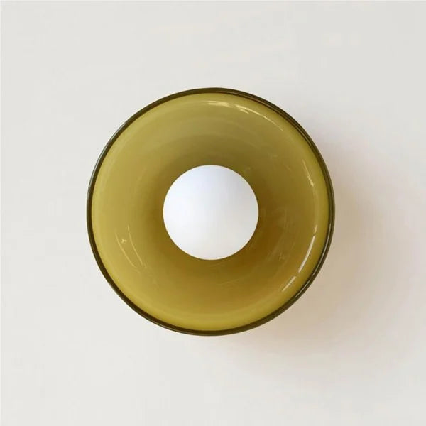 Modern Round Flush Mount Morandi Ceiling Light S80