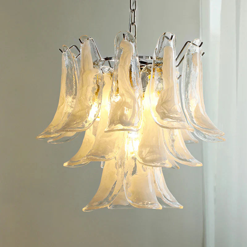 Murano Petal Chandelier