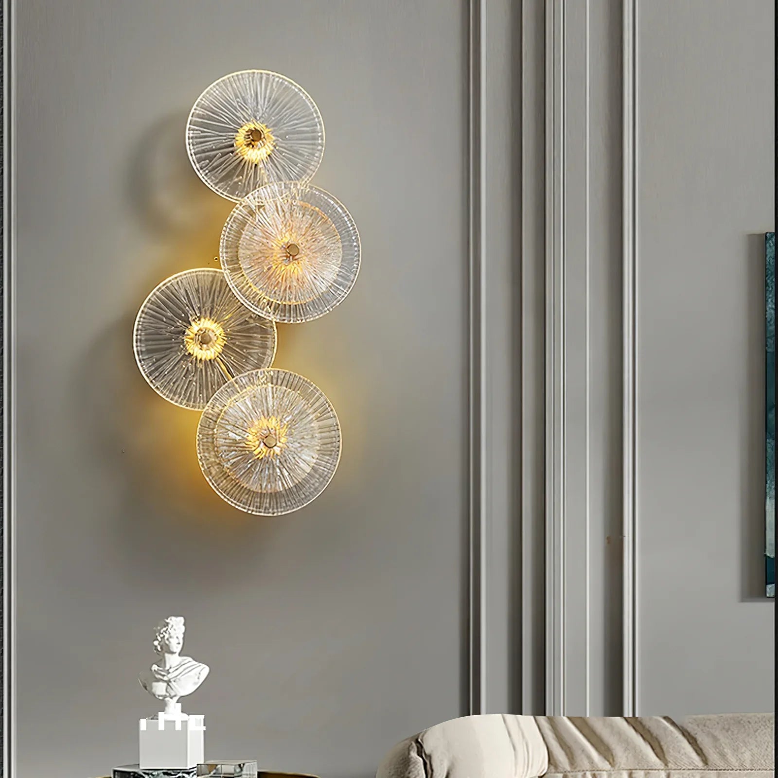 Lotus Leaves Wall Lamp