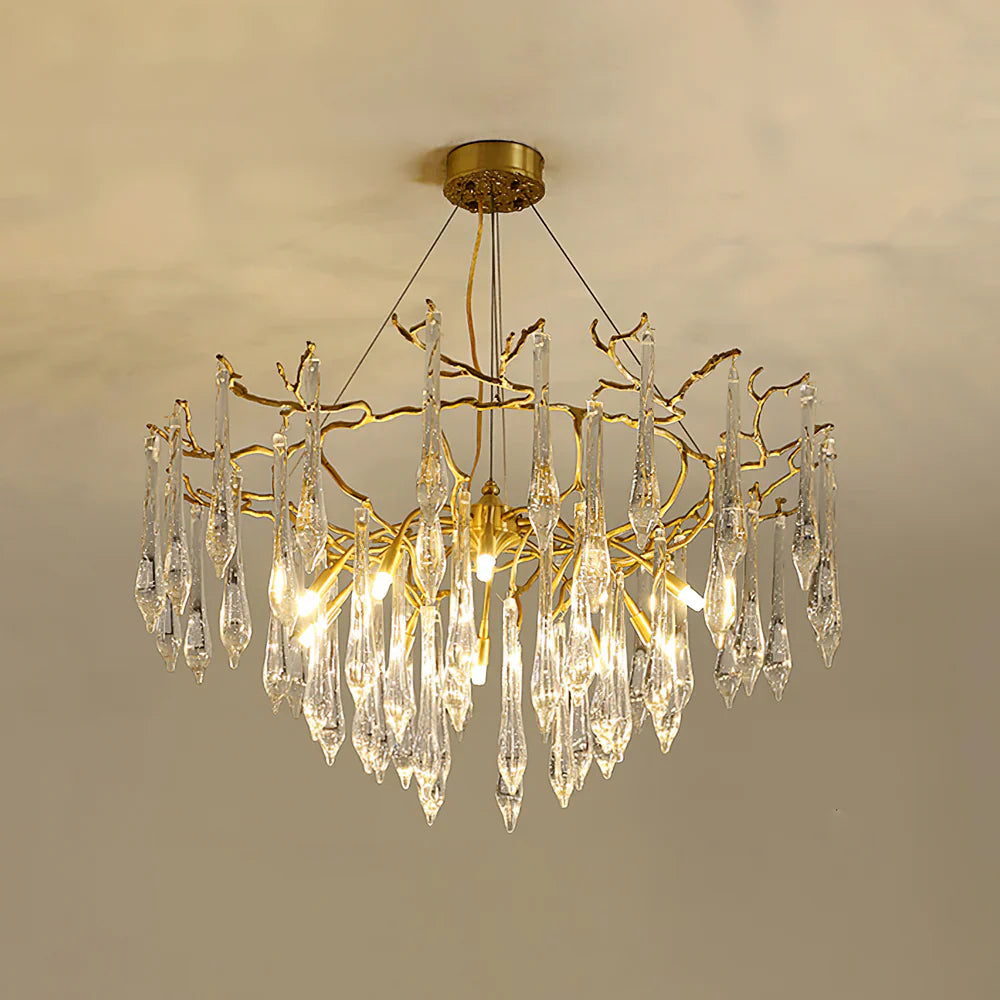 Branchs Brass Chandelier