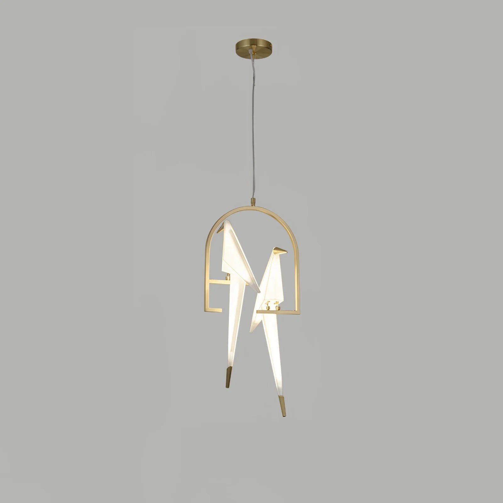 Perching Bird Chandelier