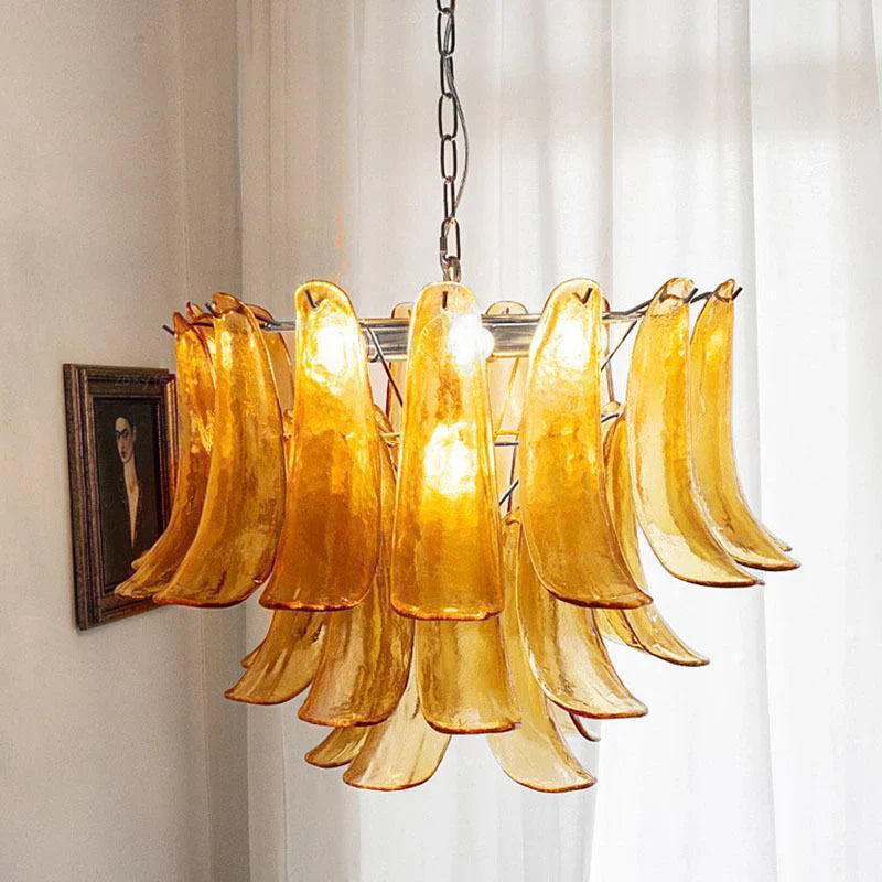 Murano Petal Chandelier