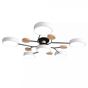 Nordic Branched Disc Metal Ceiling Lamp S117