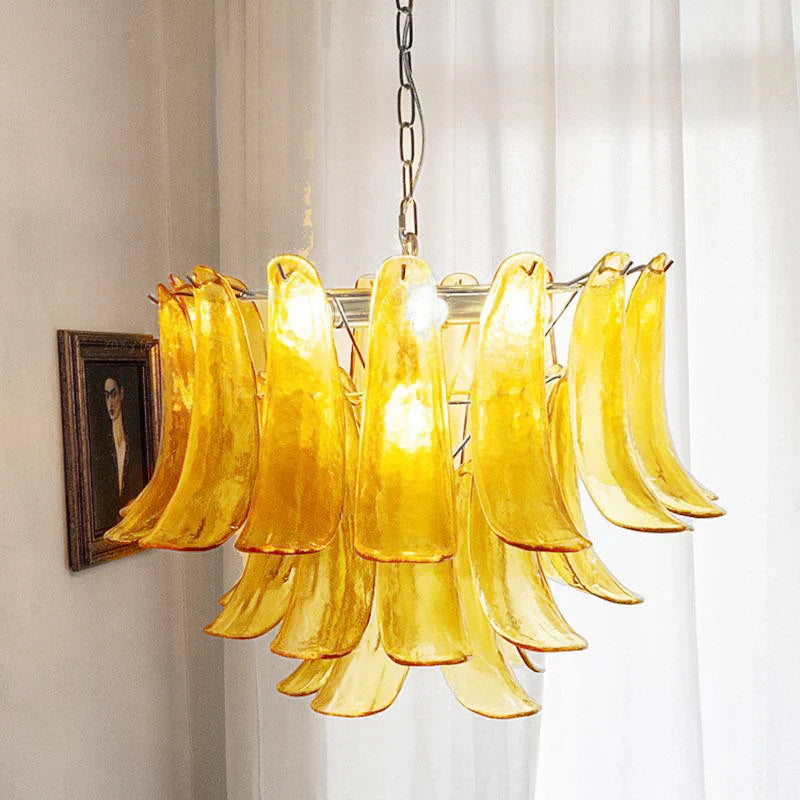 Murano Petal Chandelier