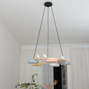 Sienna Bird Round Chandelier