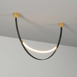 Leather Pendant Light