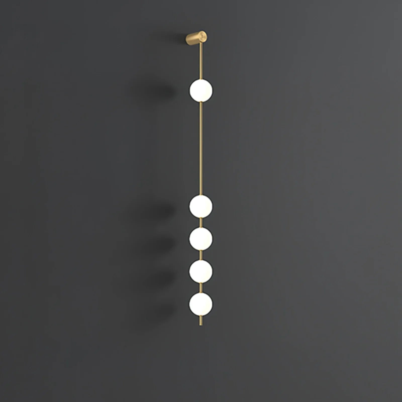 Vertical Balls Wall Lamp