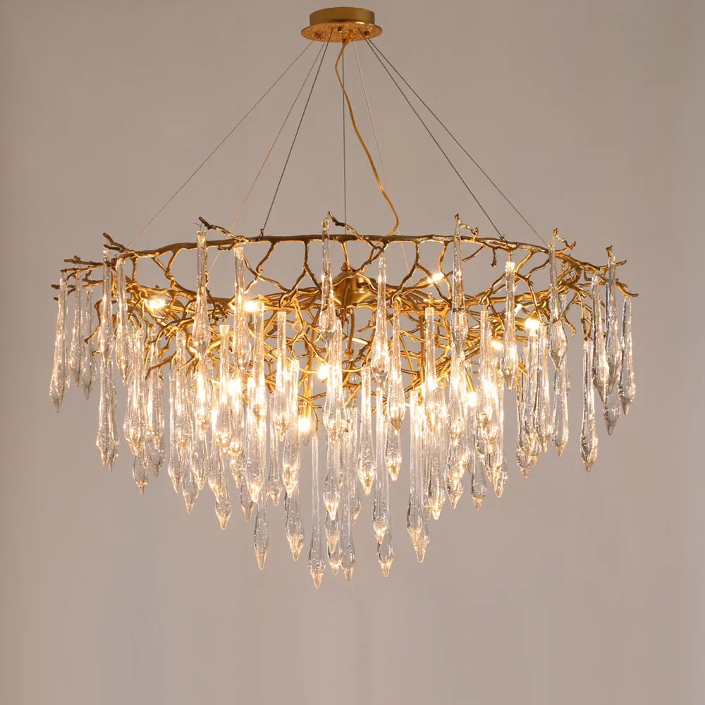 Branchs Brass Chandelier