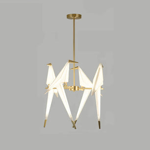 Perching Bird Chandelier