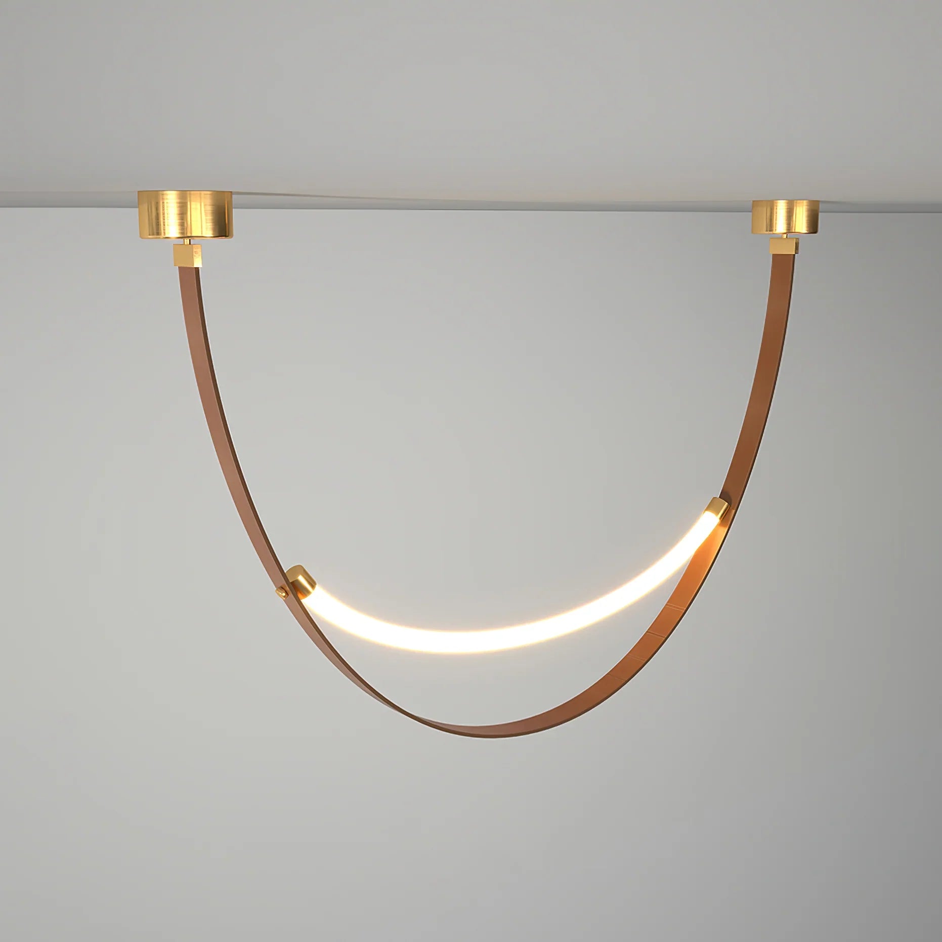 Leather Pendant Light