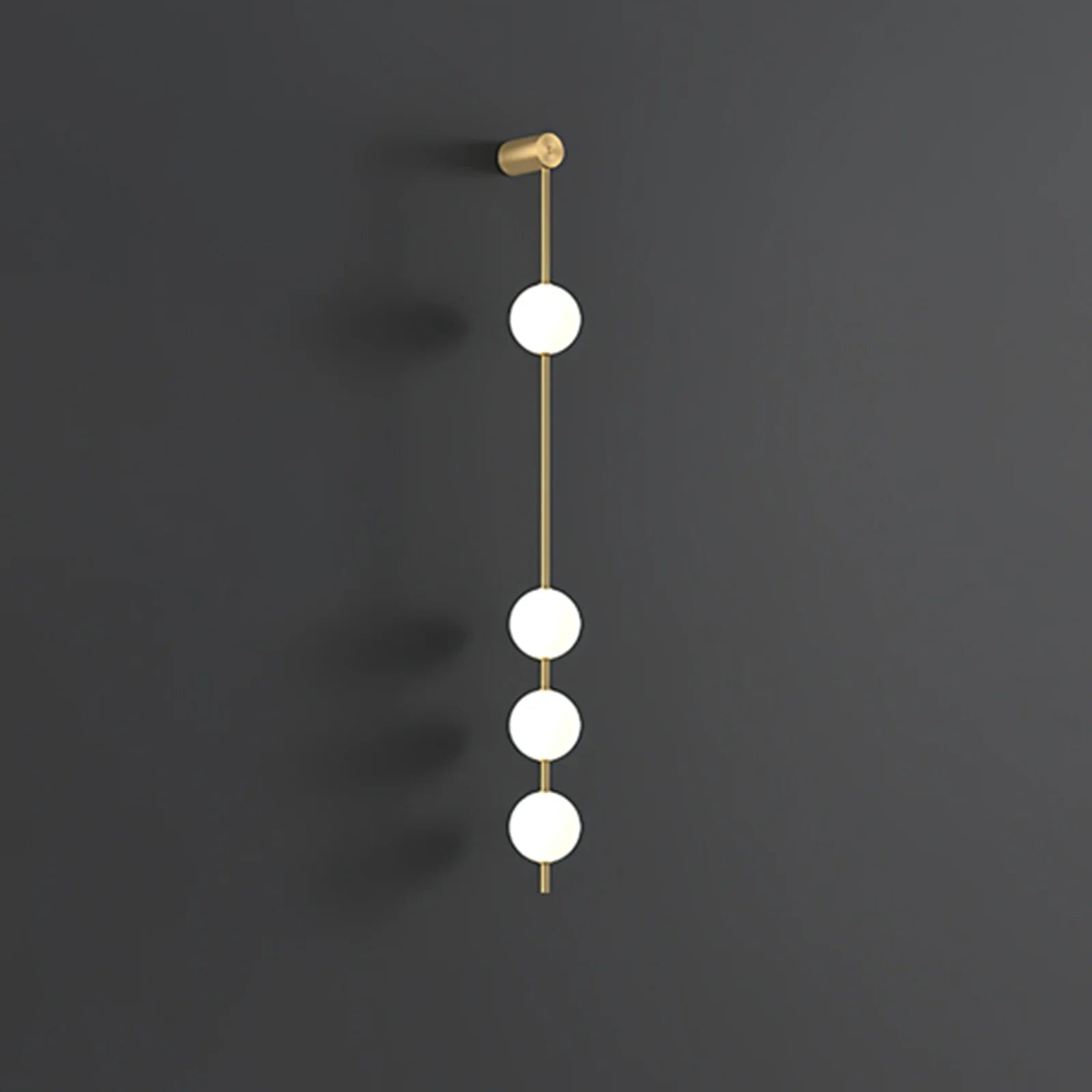 Vertical Balls Wall Lamp