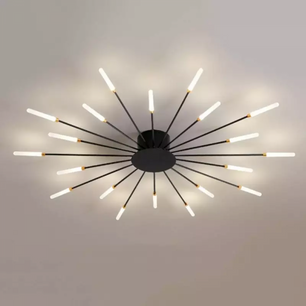 Sputnik Led Fireworks Flush Mount Ceiling Light S40