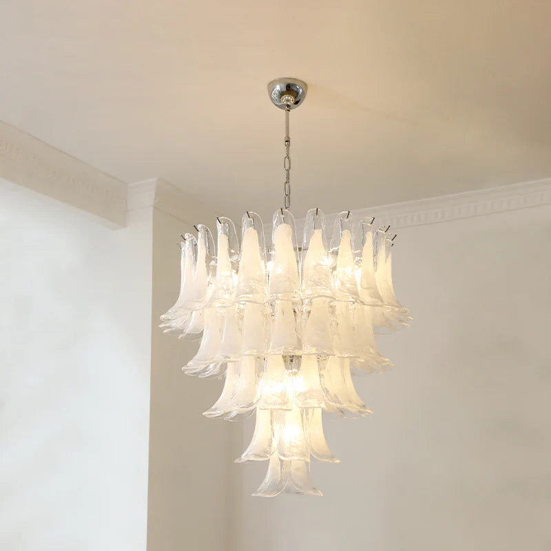 Murano Petal Chandelier