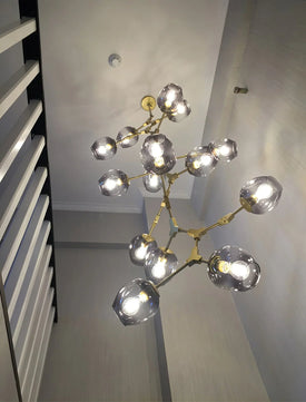 Bifurcation Bubble Chandeliers