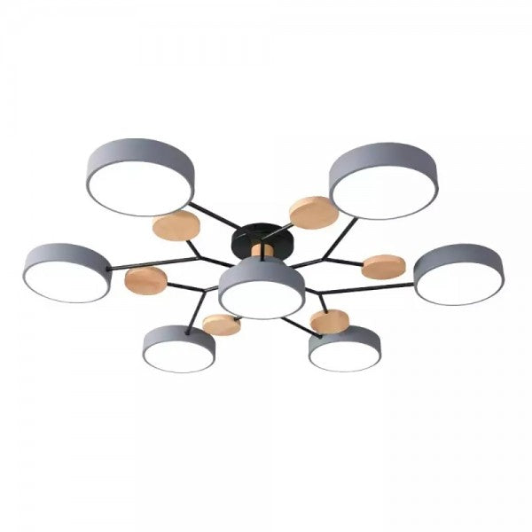 Nordic Branched Disc Metal Ceiling Lamp S117