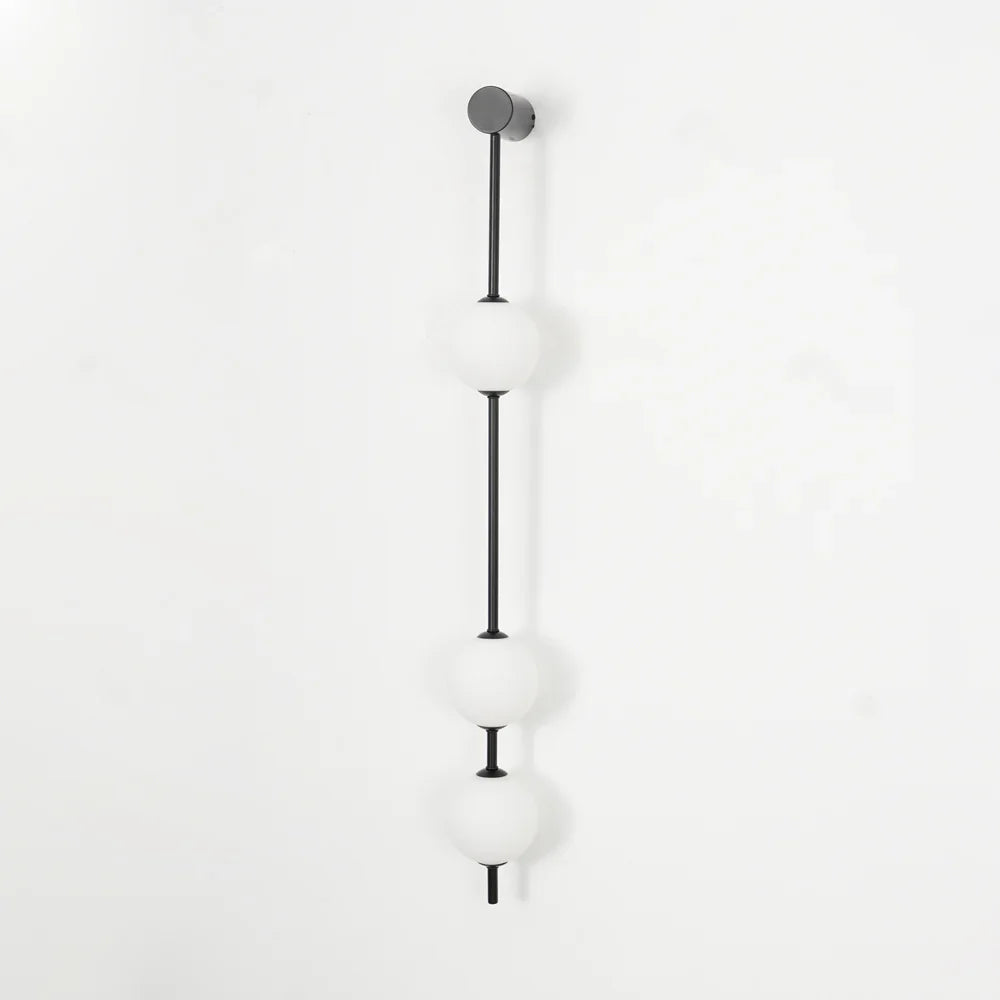 Vertical Balls Wall Lamp