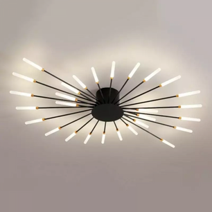 Sputnik Led Fireworks Flush Mount Ceiling Light S40