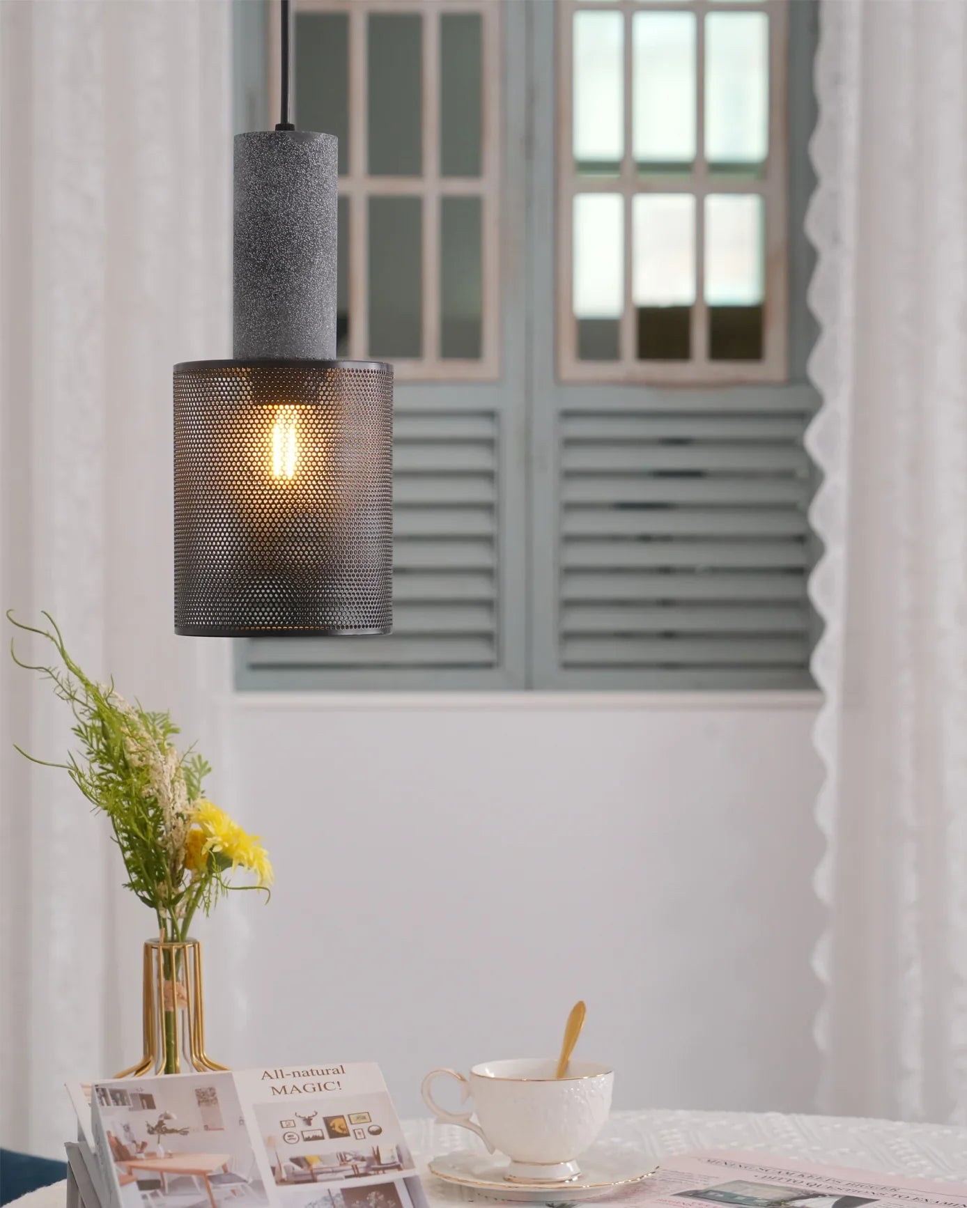 Concrete Industry Pendant Lamp