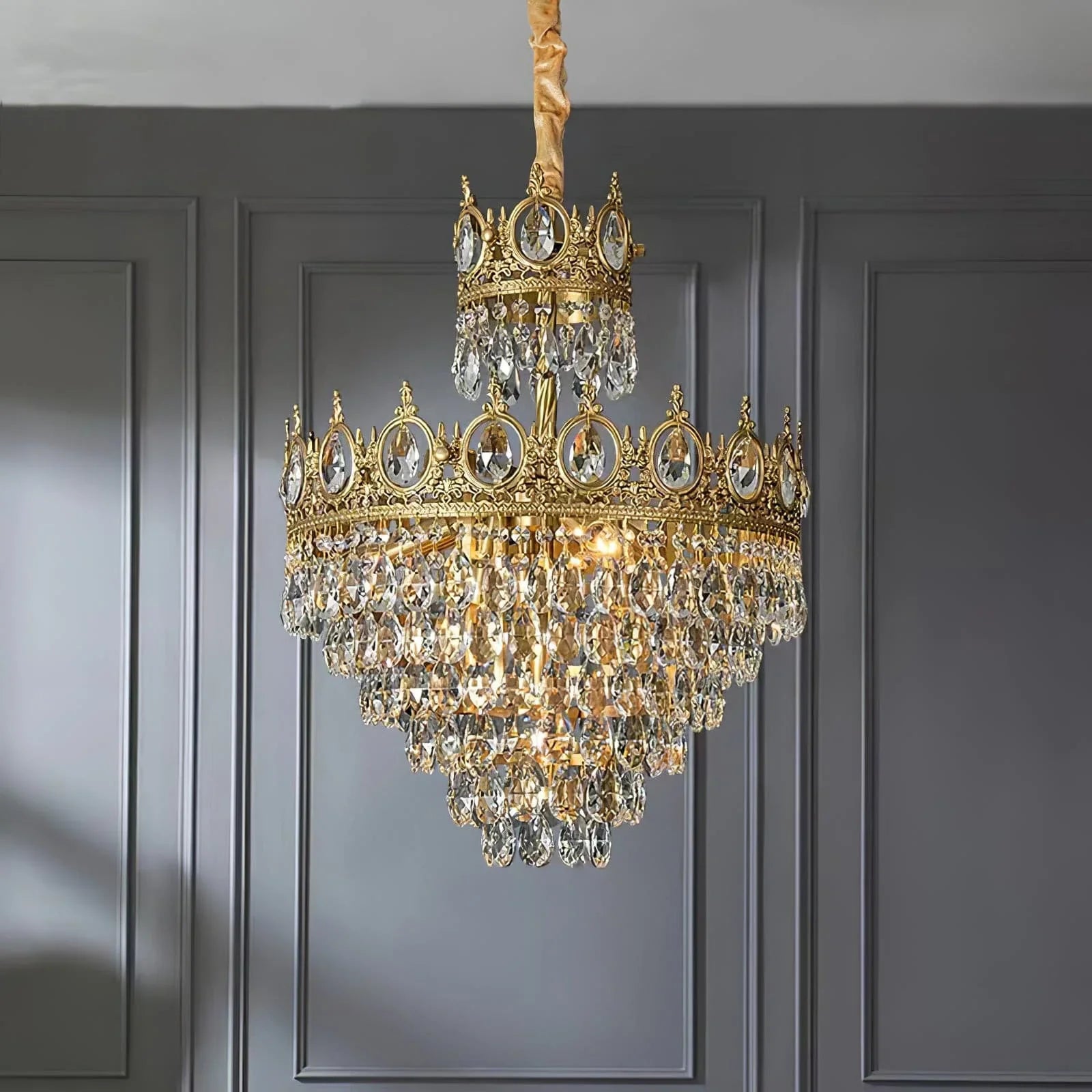 Linfort Brass Chandelier