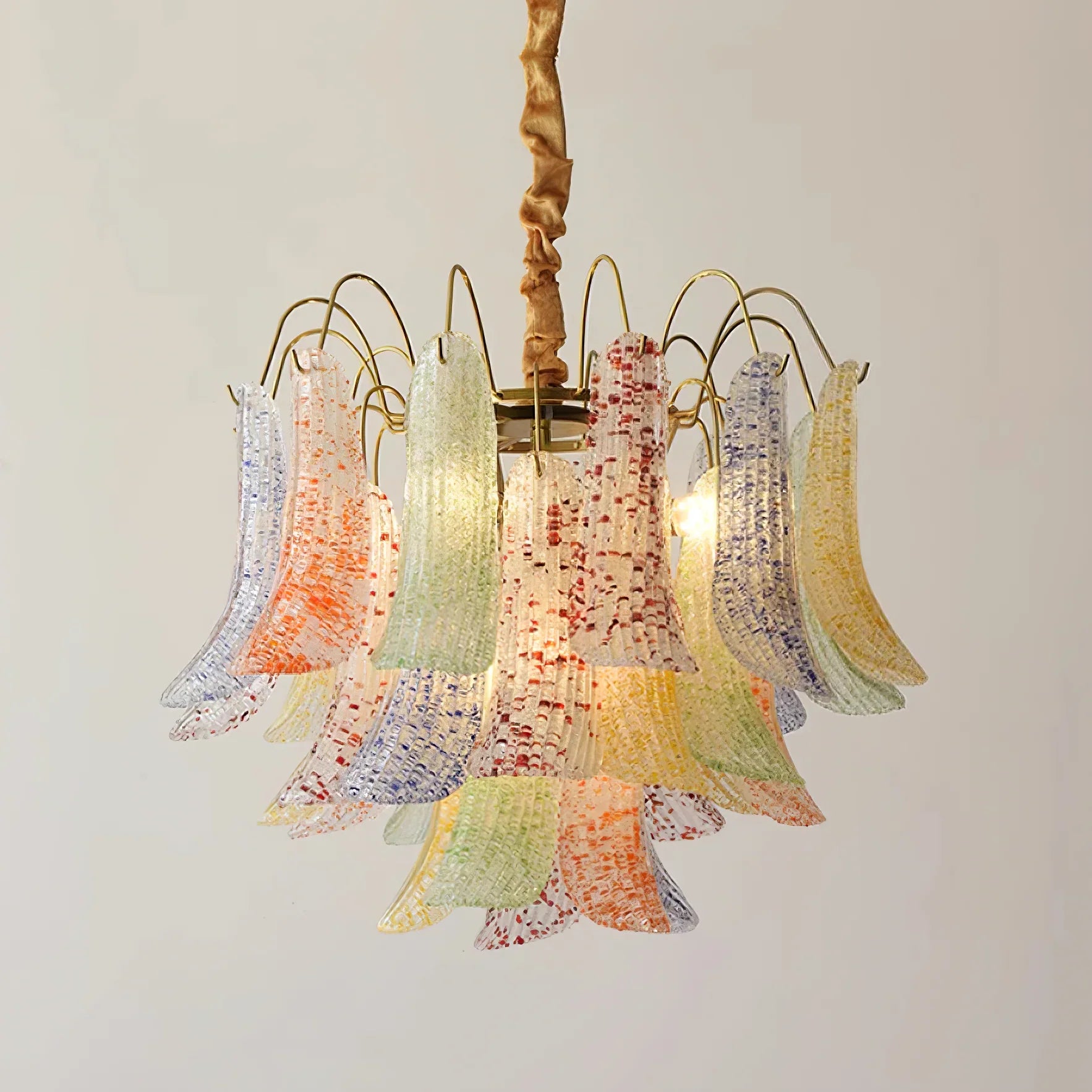 Mazzega Murano Glass Chandelier