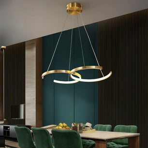 Double Rings Pendant Light