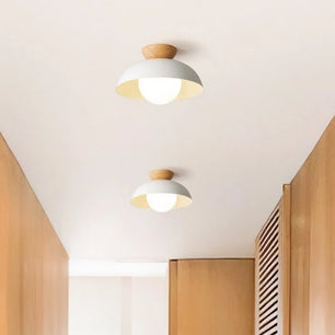 Minimalist Nordic Semi Ceiling Light S81