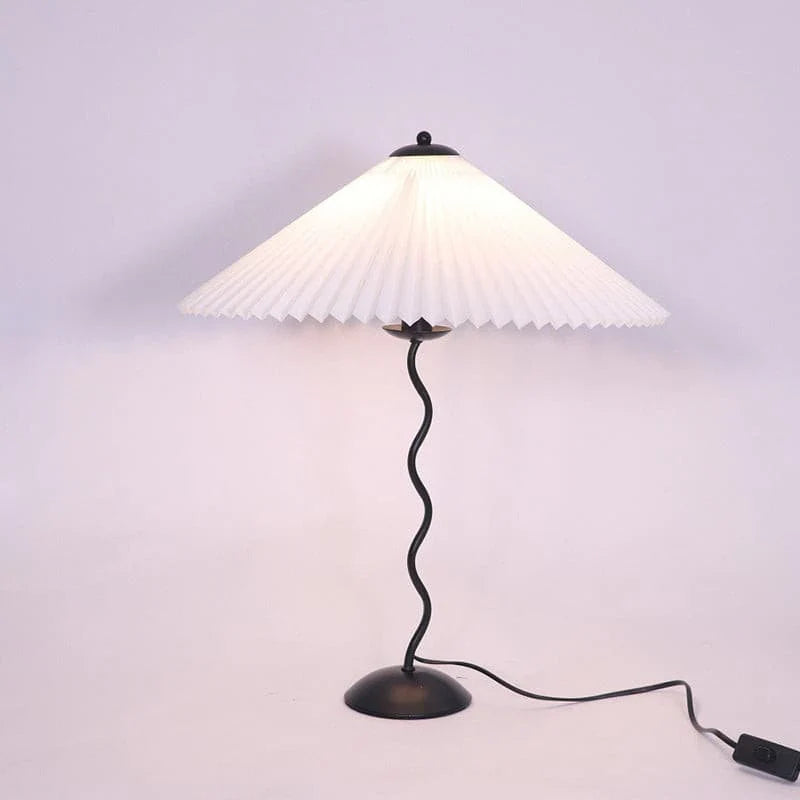 Pleated Table Lamp