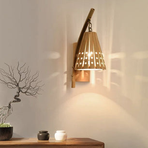 Art Bamboo Wall Lamp