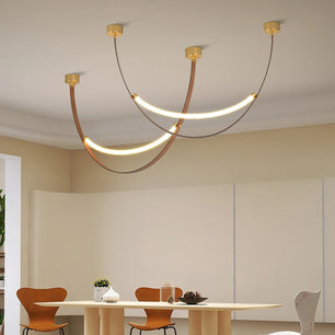 Leather Pendant Light