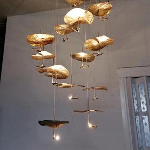 Lotus Leaf Chandelier