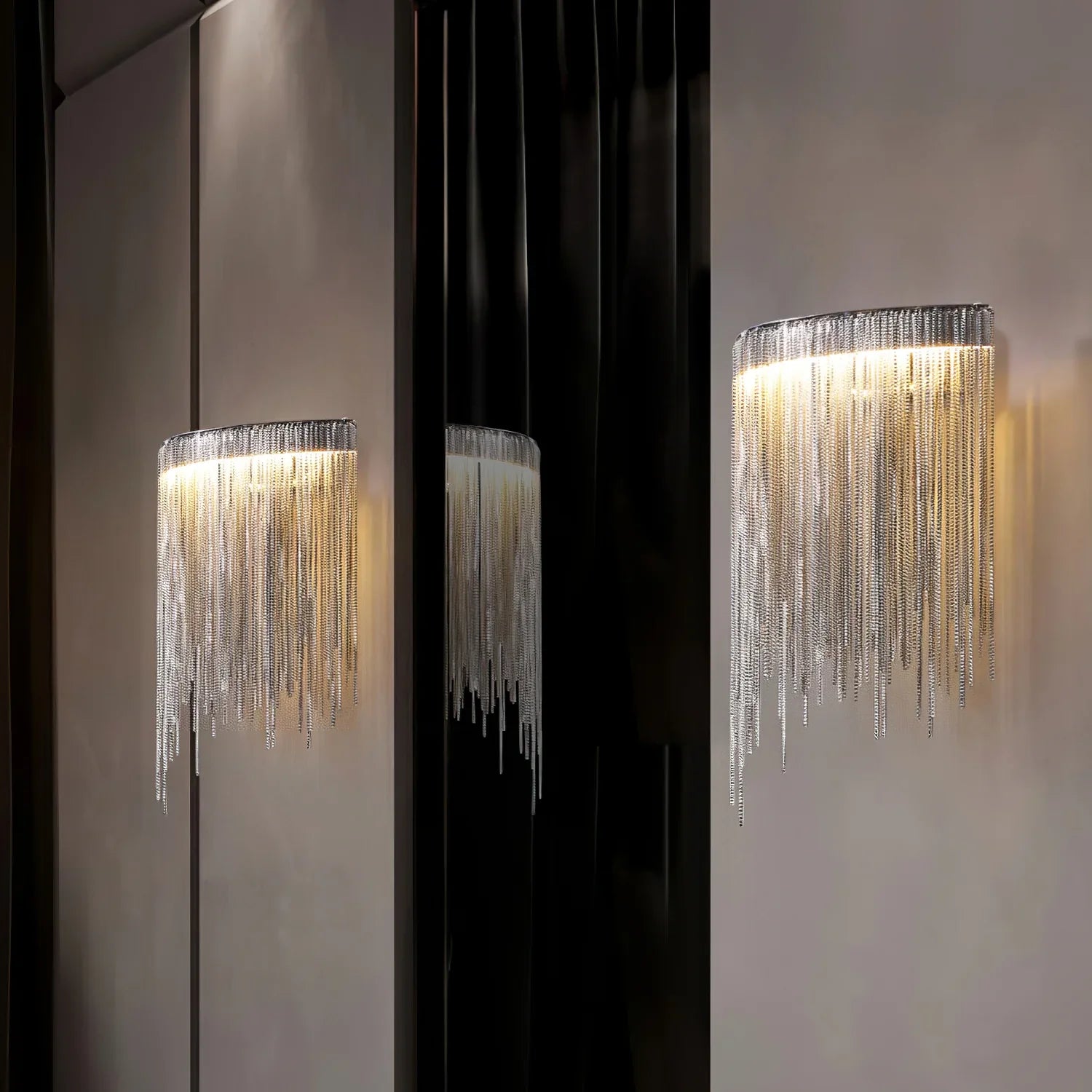 Cadena Tassel Wall Lamp