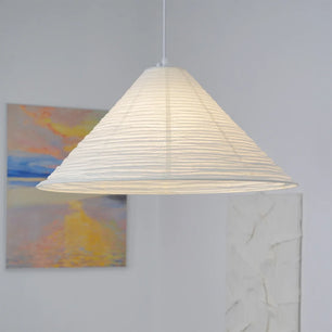 Cone Washi Pendant Light