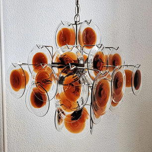 Mazzega Vistosi Chandelier