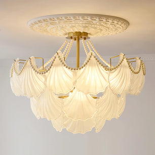 Scallop Shell Chandelier