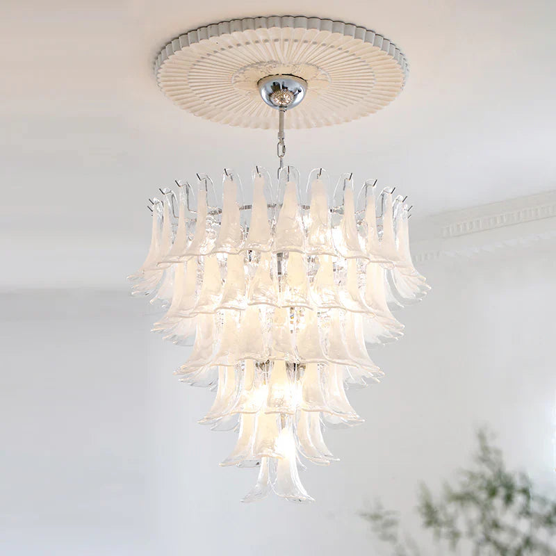 Murano Petal Chandelier