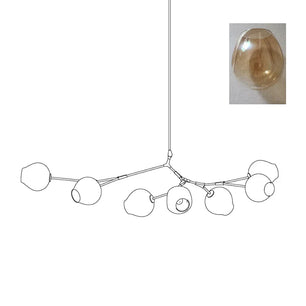 Perry Globe Horizontal Chandelier