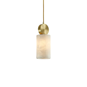 Etruscan Alabaster Pendant Light